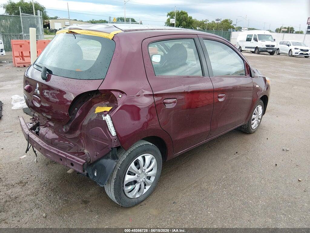ML32AUHJ3PH001670 2023 MITSUBISHI MIRAGE photo no. 4