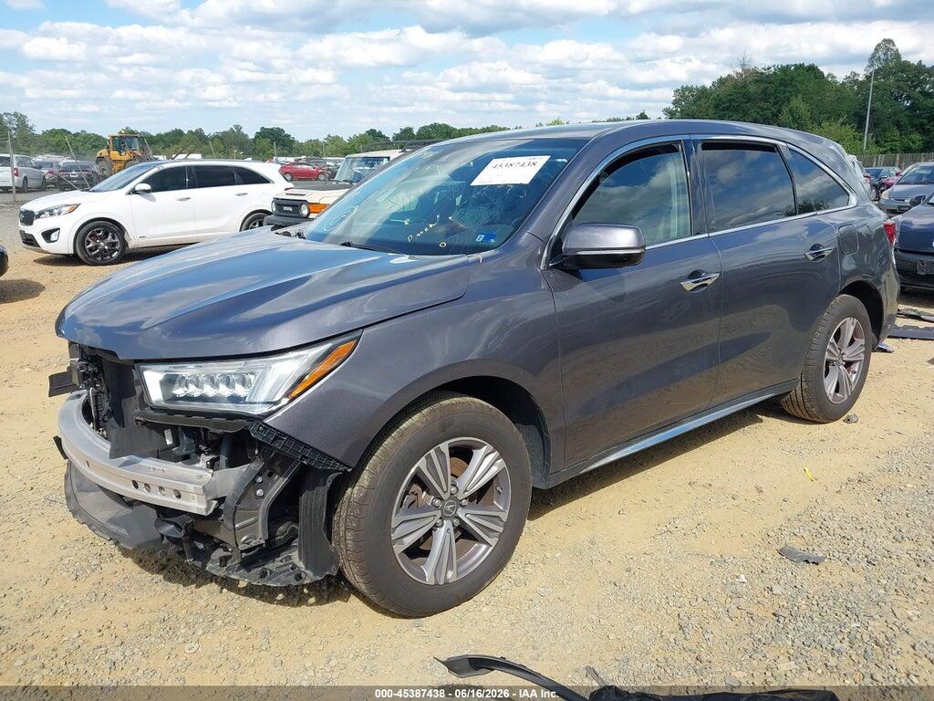 5J8YD4H30LL050785 2020 ACURA MDX photo no. 2