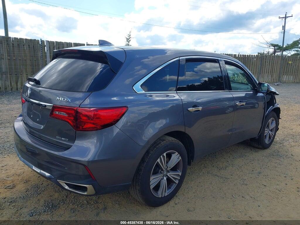 5J8YD4H30LL050785 2020 ACURA MDX photo no. 4