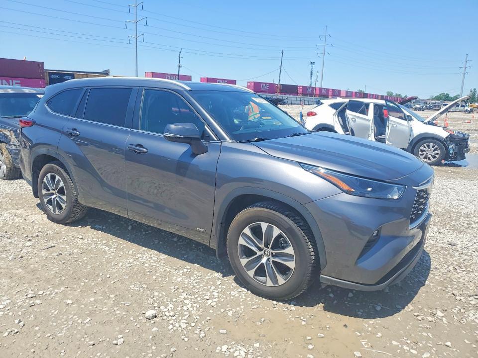 2024 TOYOTA HIGHLANDER HYBRID XLE — Фото 4 из 13
