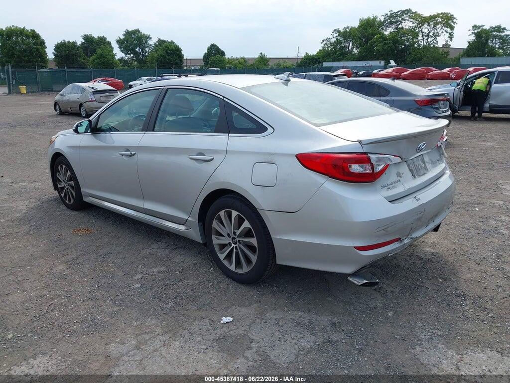 5NPE34AF9FH067165 2015 HYUNDAI SONATA photo no. 3