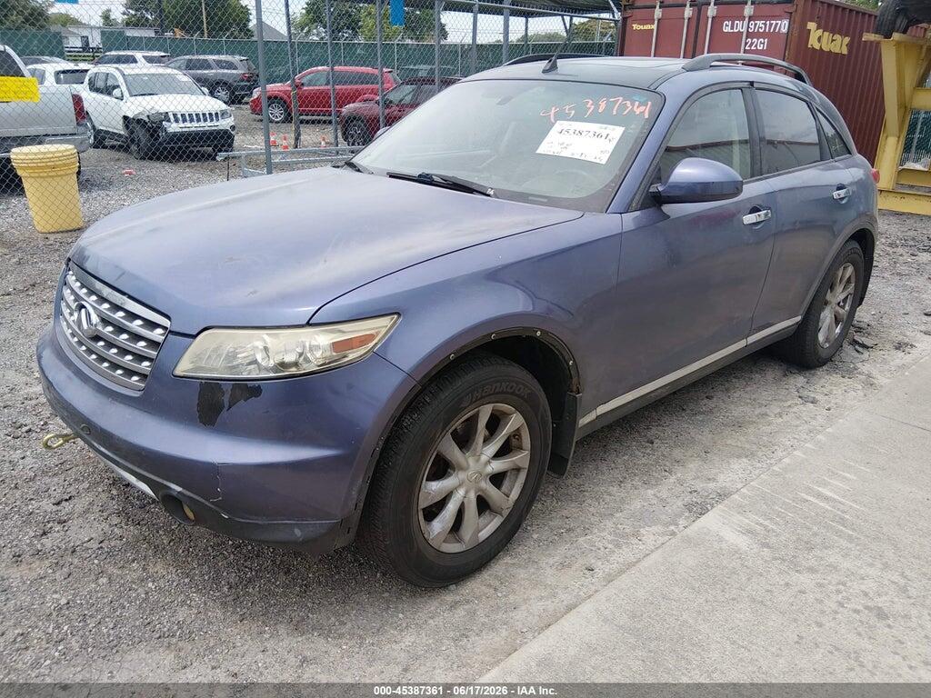 JNRAS08W36X211586 2006 INFINITI FX35 photo no. 2