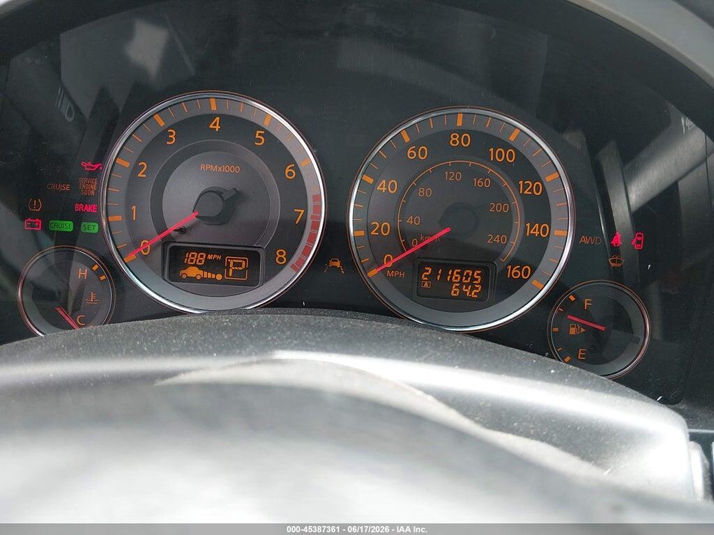 JNRAS08W36X211586 2006 INFINITI FX35 photo no. 7
