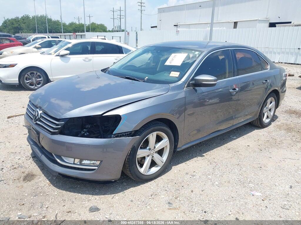 1VWAS7A37FC090090 2015 VOLKSWAGEN PASSAT photo no. 2