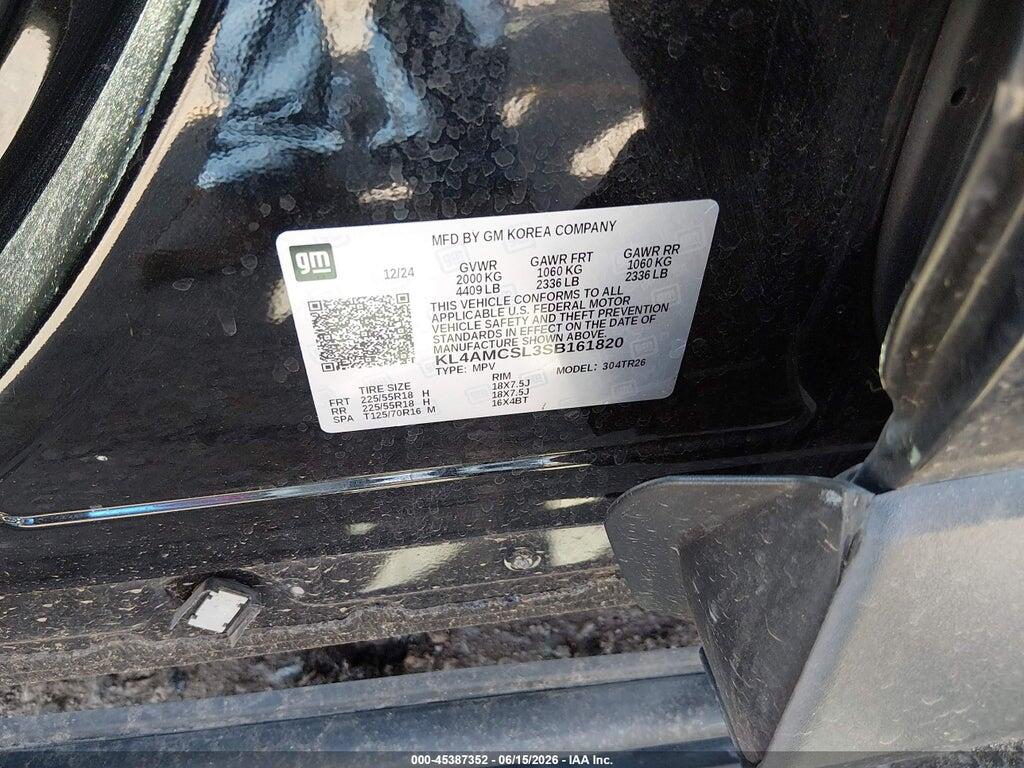 KL4AMCSL3SB161820 2025 BUICK ENCORE GX photo no. 9