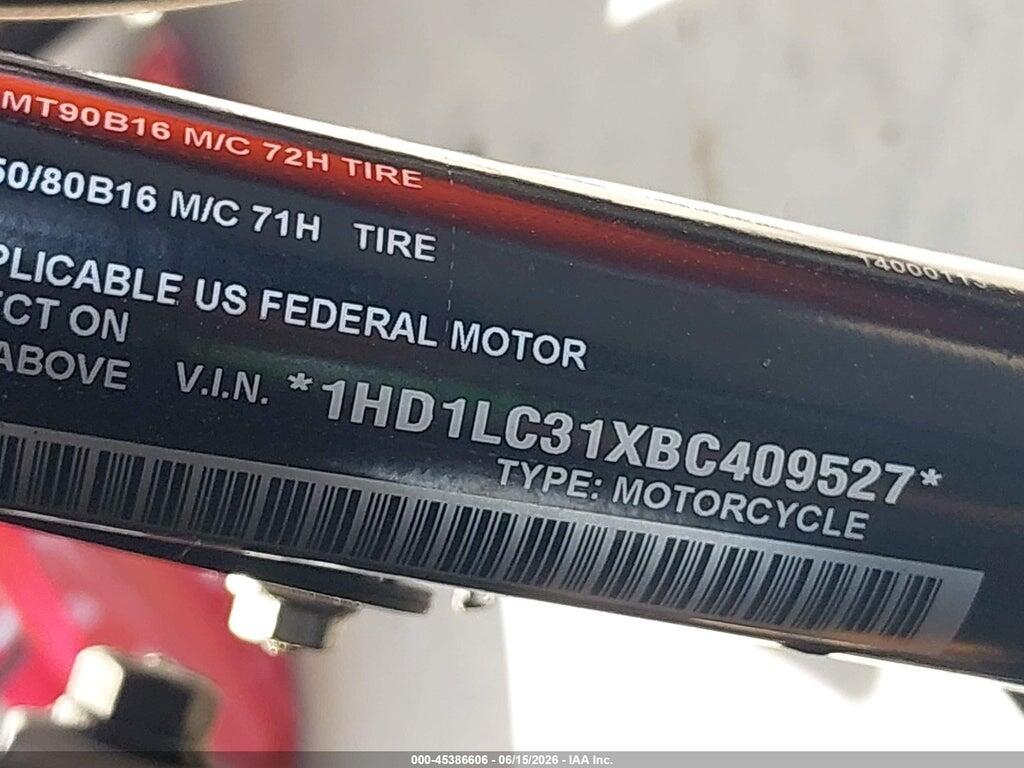 1HD1LC31XBC409527 2011 HARLEY-DAVIDSON XL1200 photo no. 10