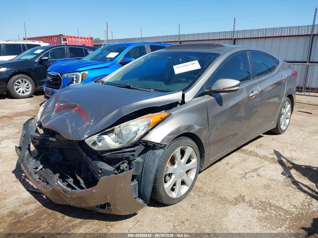 5NPDH4AE0DH243747 2013 HYUNDAI ELANTRA photo no. 2