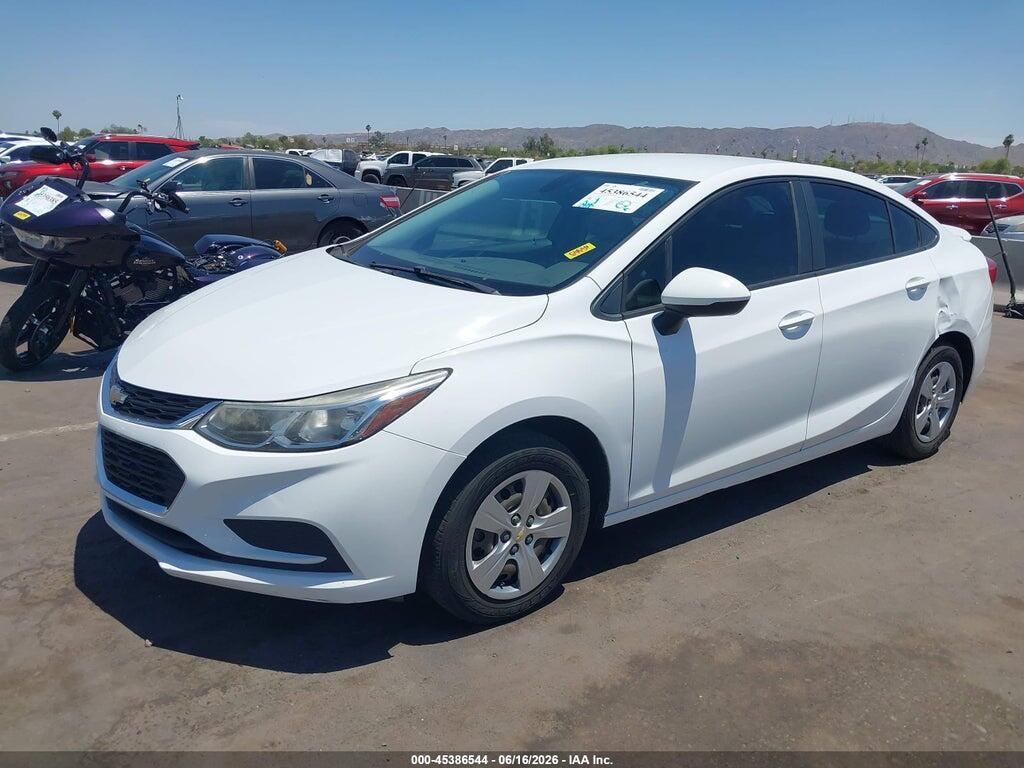 1G1BC5SM4J7195549 2018 CHEVROLET CRUZE photo no. 2