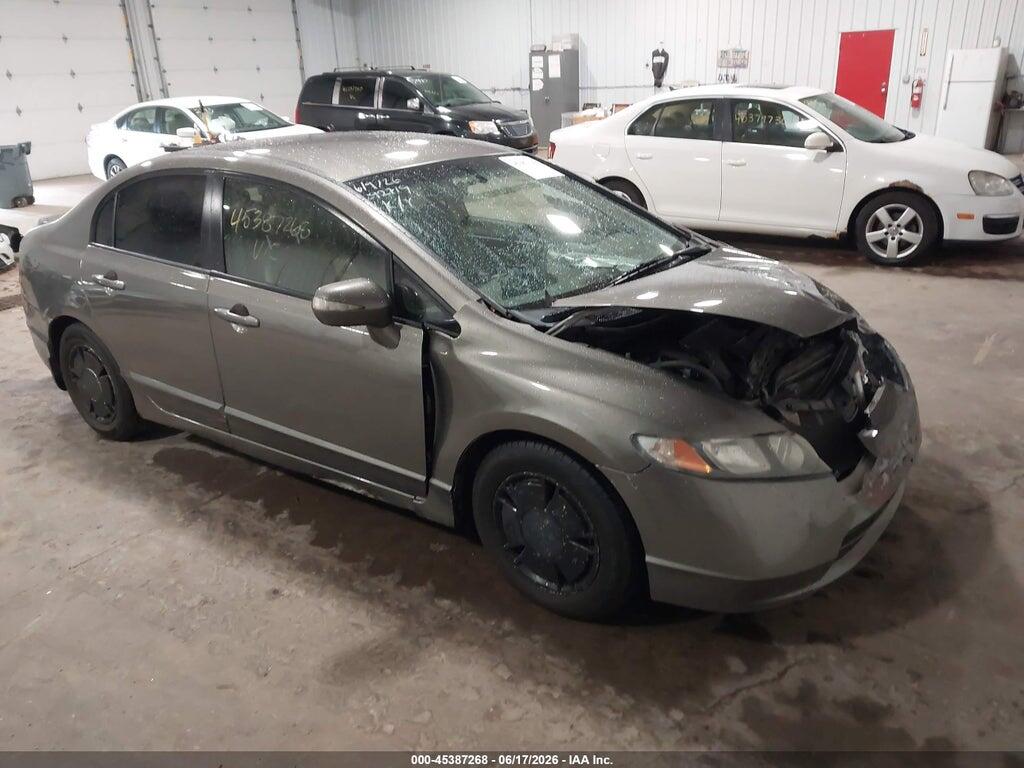 JHMFA36258S022933 2008 HONDA CIVIC HYBRID photo no. 1