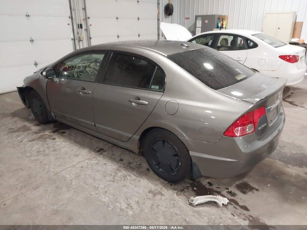 JHMFA36258S022933 2008 HONDA CIVIC HYBRID photo no. 3