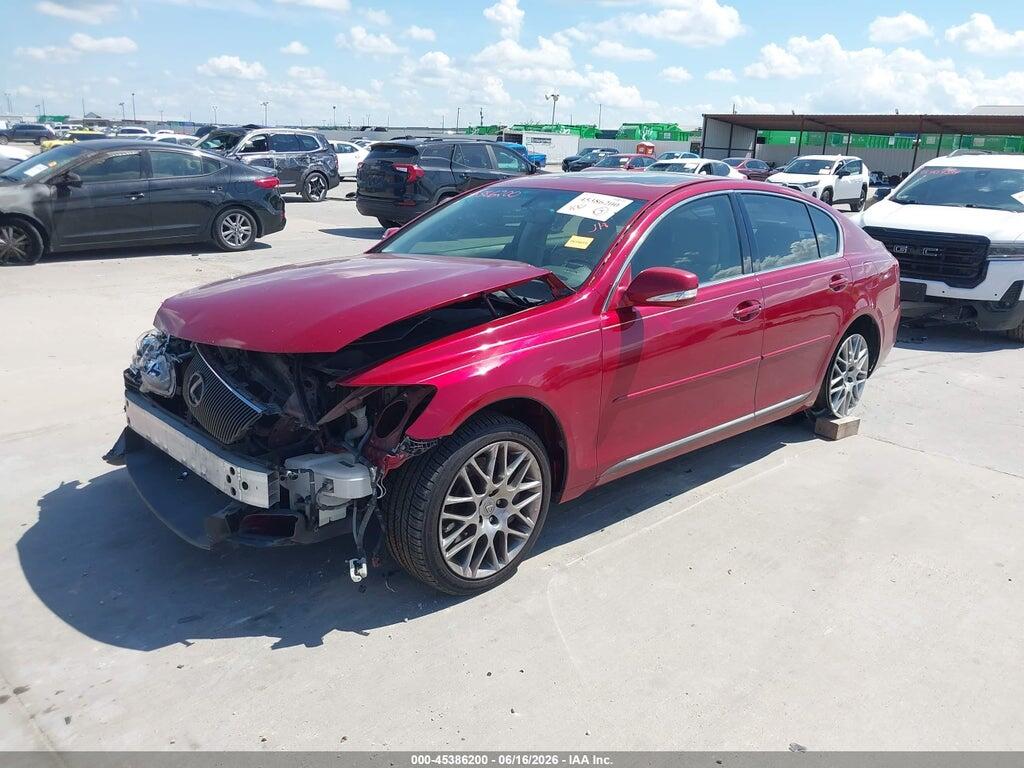JTHCE1KS2A0024786 2010 LEXUS GS 350 photo no. 2