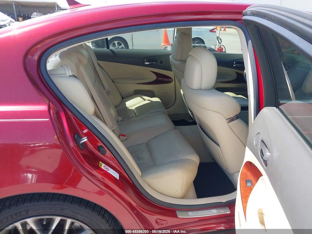 JTHCE1KS2A0024786 2010 LEXUS GS 350 photo no. 8
