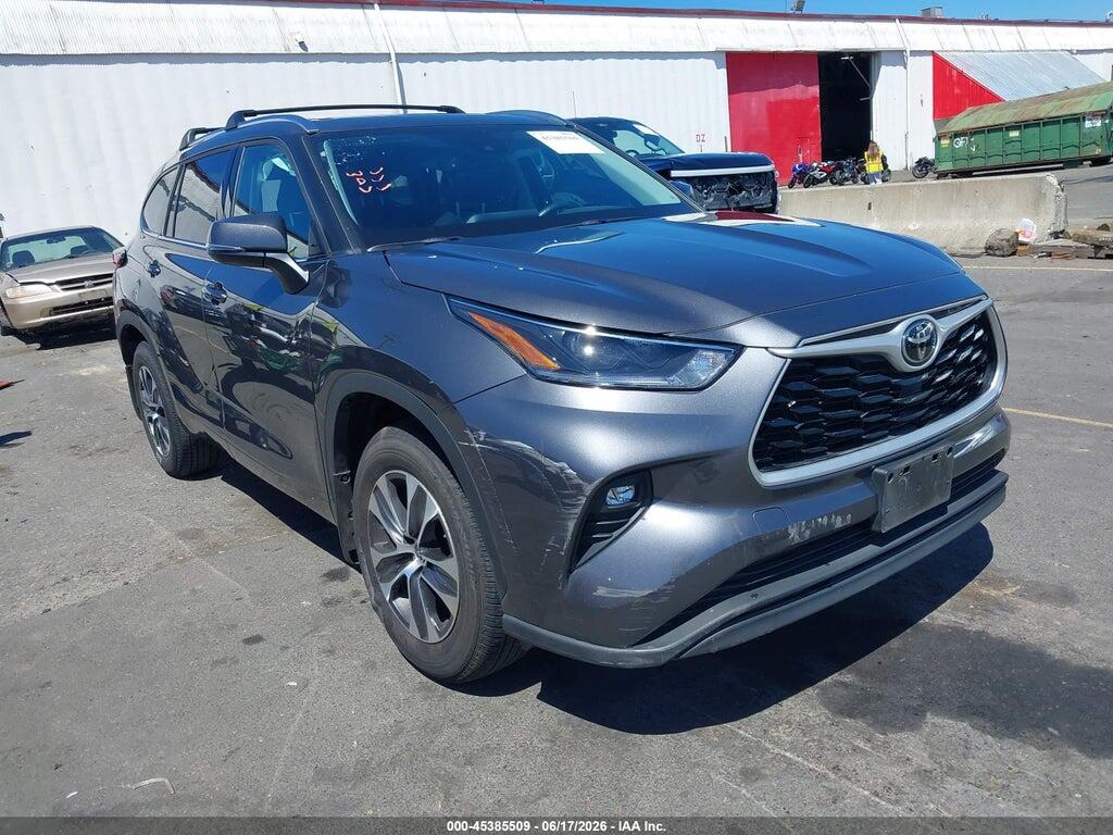 5TDGZRBH9MS557956 2021 TOYOTA HIGHLANDER photo no. 1