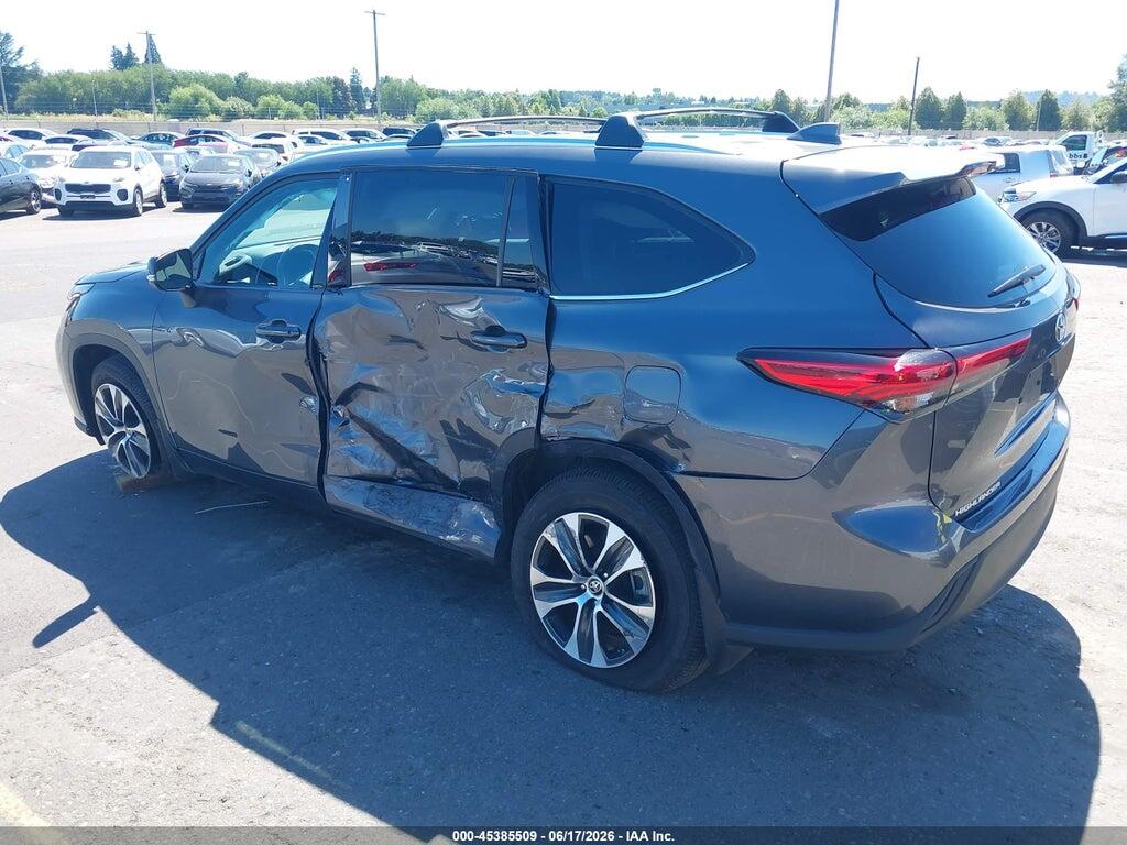 5TDGZRBH9MS557956 2021 TOYOTA HIGHLANDER photo no. 3