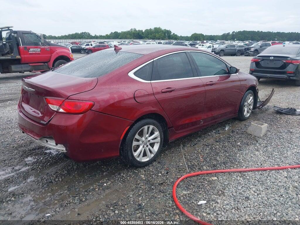 1C3CCCAB0GN138953 2016 CHRYSLER 200 photo no. 4