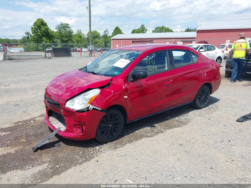 ML32F4FJ5LHF09883 2020 MITSUBISHI MIRAGE G4 photo no. 2