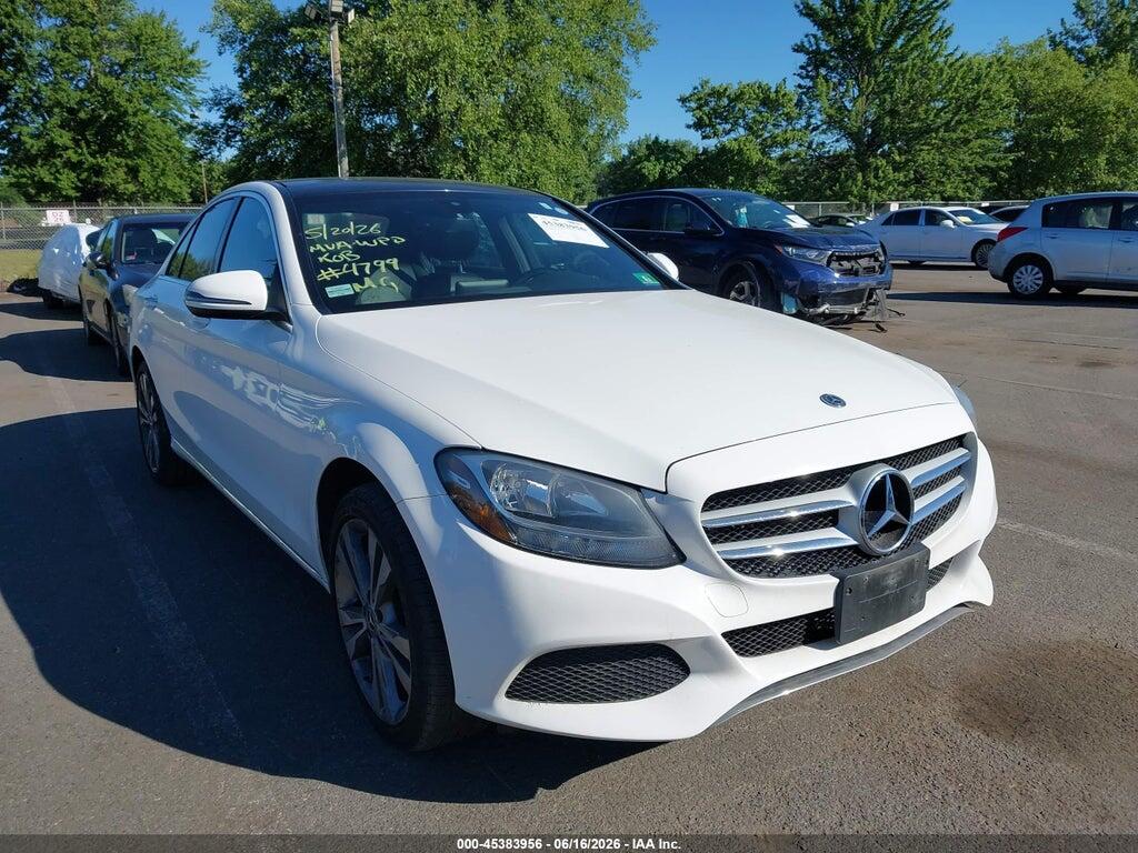 WDDWF4KB2JR414799 2018 MERCEDES-BENZ C 300 photo no. 1