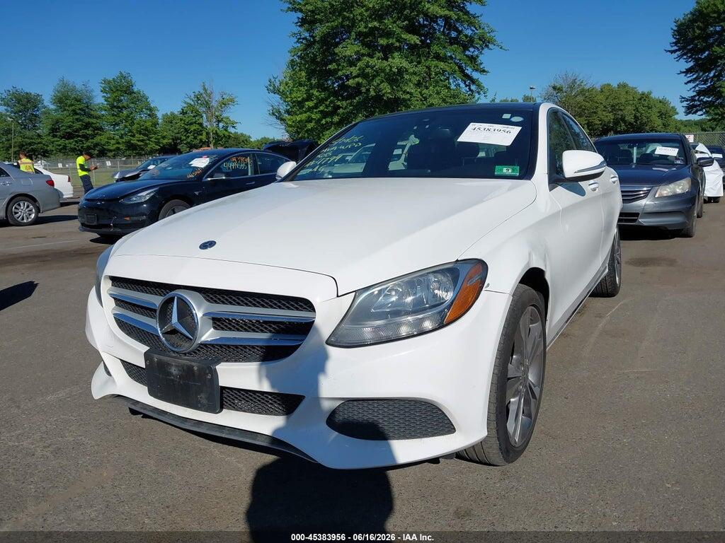 WDDWF4KB2JR414799 2018 MERCEDES-BENZ C 300 photo no. 2
