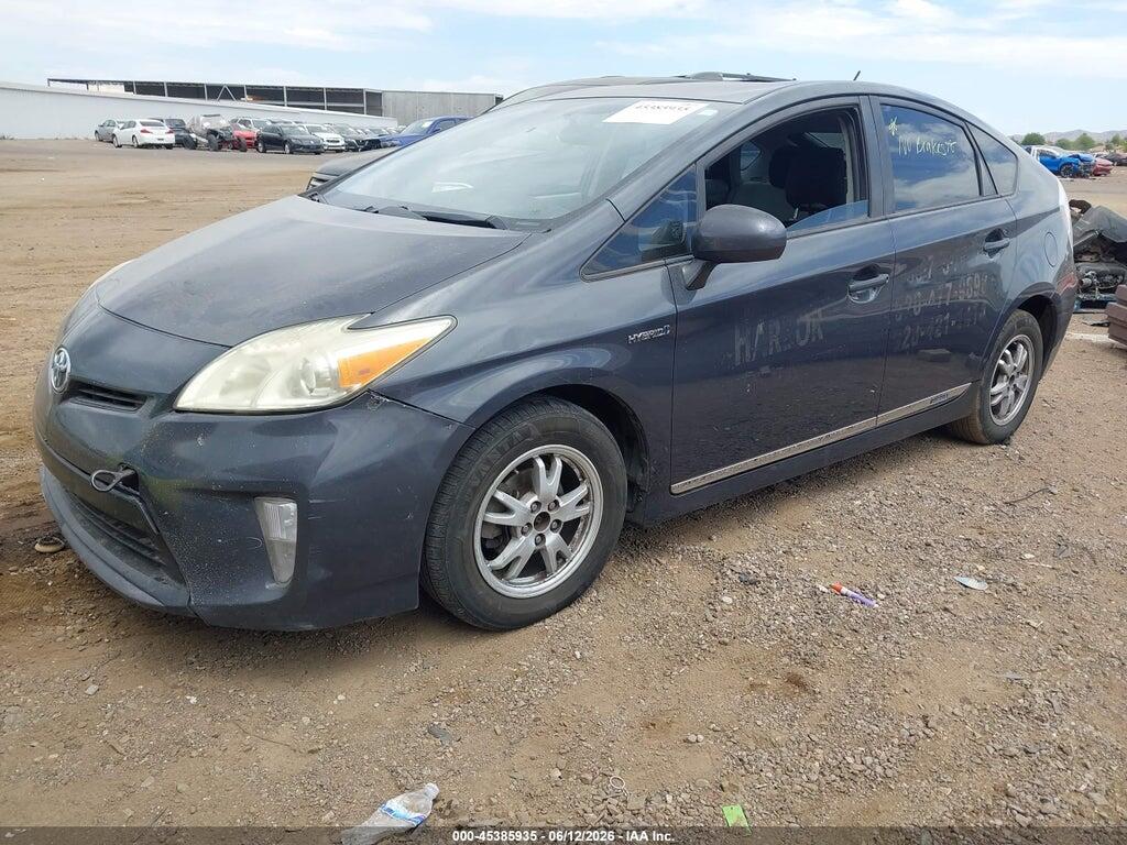 JTDKN3DU1E1759511 2014 TOYOTA PRIUS photo no. 2