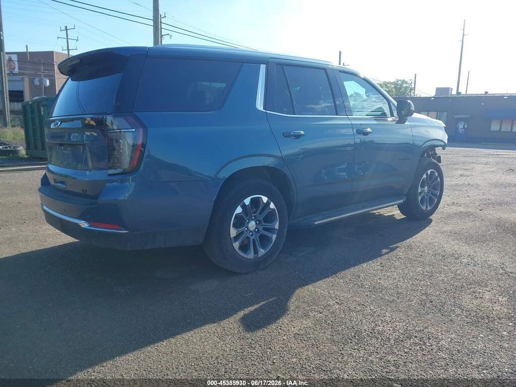 1GNS6NRD8SR375943 2025 CHEVROLET TAHOE photo no. 4