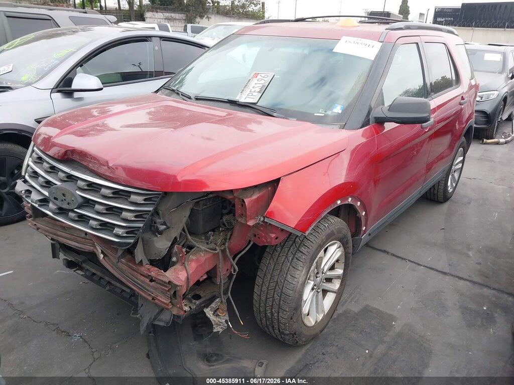 1FM5K8B85GGA62265 2016 FORD EXPLORER photo no. 2