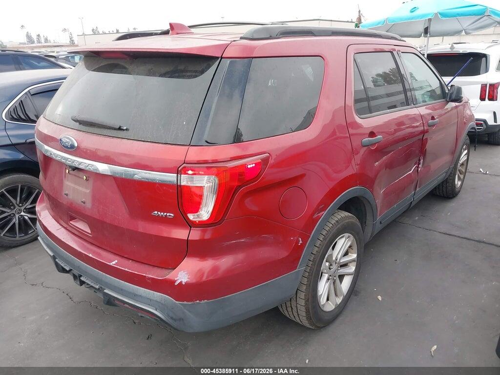 1FM5K8B85GGA62265 2016 FORD EXPLORER photo no. 4