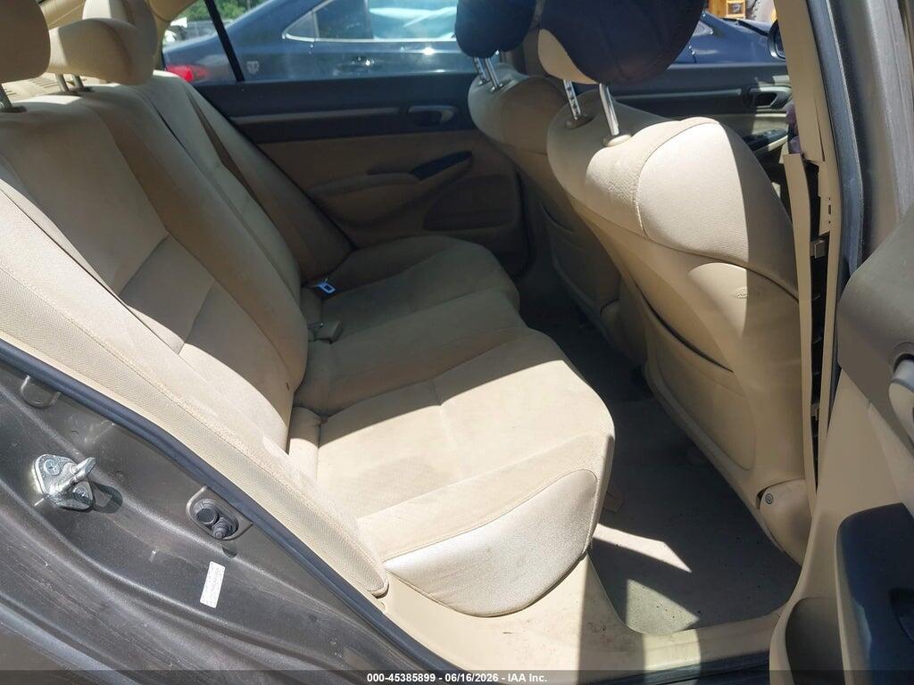 JHMFA362X8S008574 2008 HONDA CIVIC HYBRID photo no. 8