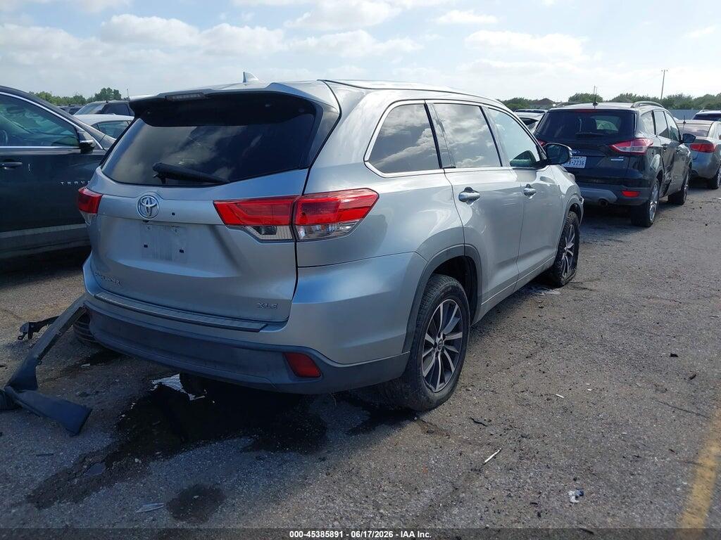 5TDKZRFH2HS512447 2017 TOYOTA HIGHLANDER photo no. 4