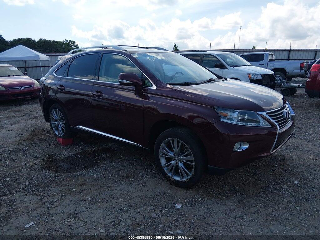 2T2ZK1BA5DC109784 2013 LEXUS RX 350 photo no. 1