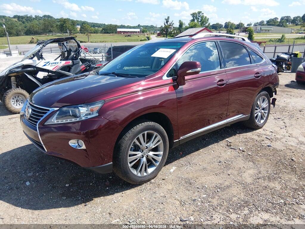 2T2ZK1BA5DC109784 2013 LEXUS RX 350 photo no. 2