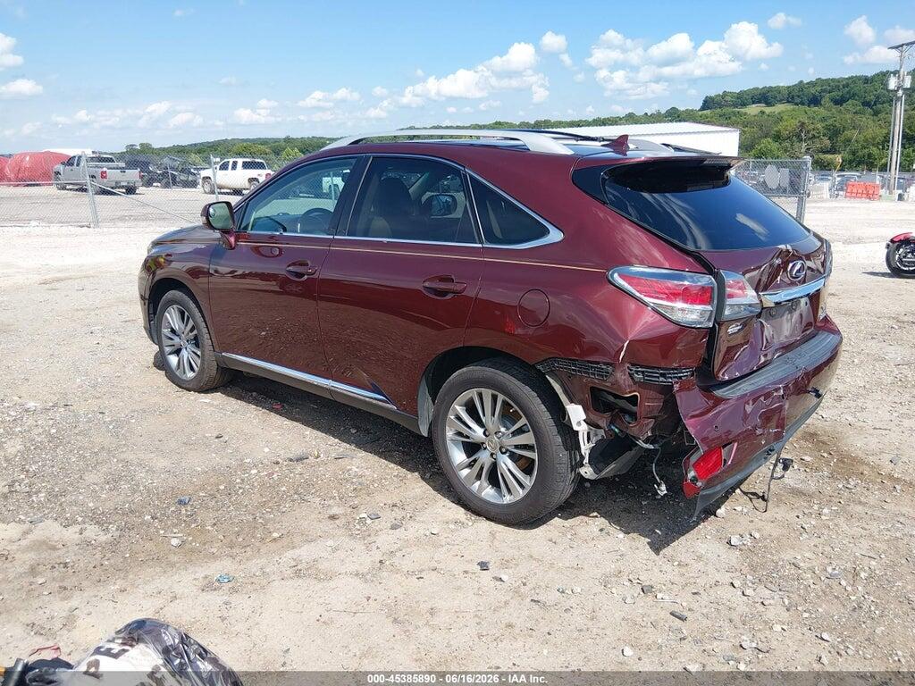 2T2ZK1BA5DC109784 2013 LEXUS RX 350 photo no. 3