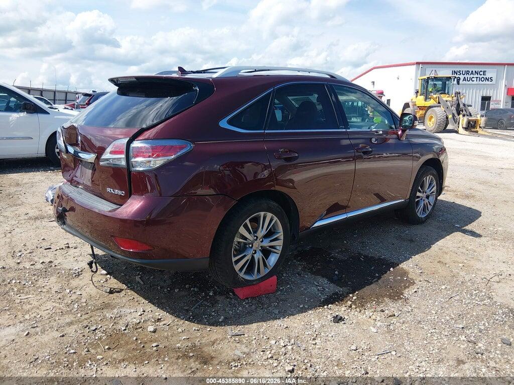 2T2ZK1BA5DC109784 2013 LEXUS RX 350 photo no. 4