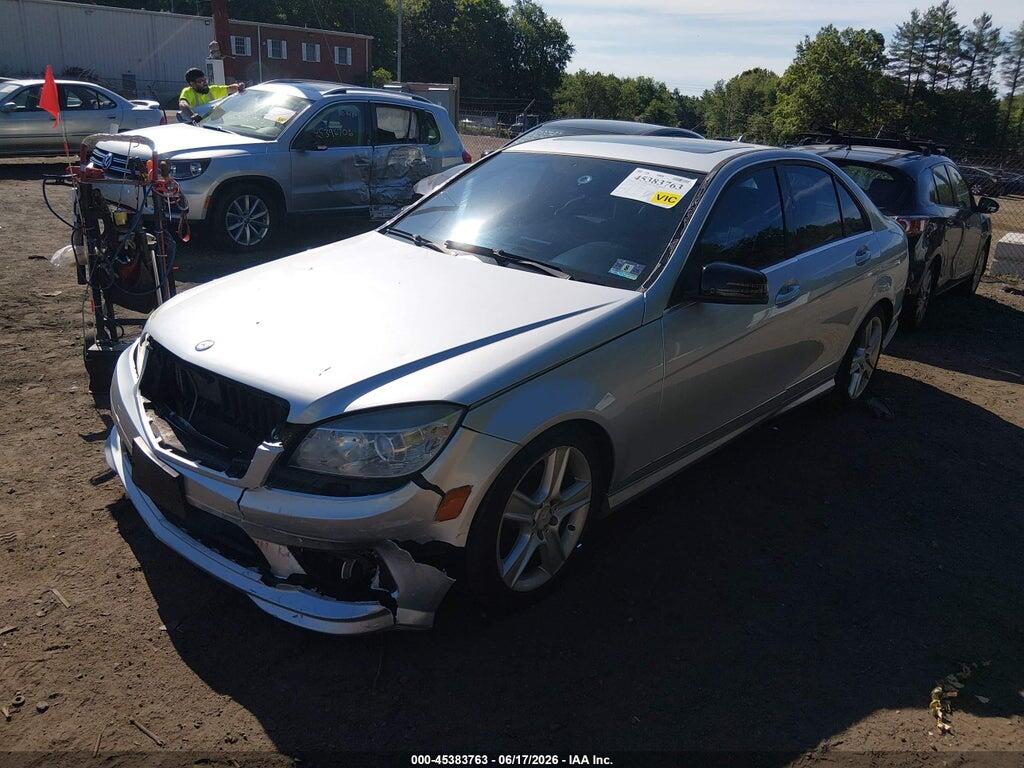 WDDGF8BB8AR131867 2010 MERCEDES-BENZ C 300 photo no. 2