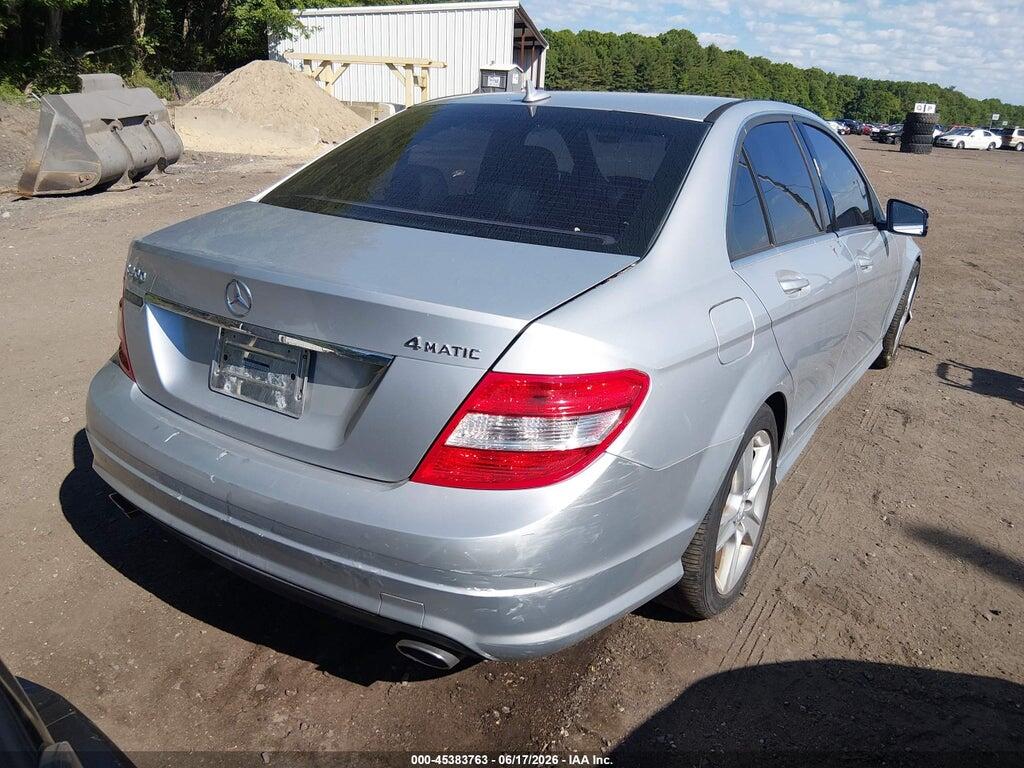 WDDGF8BB8AR131867 2010 MERCEDES-BENZ C 300 photo no. 4