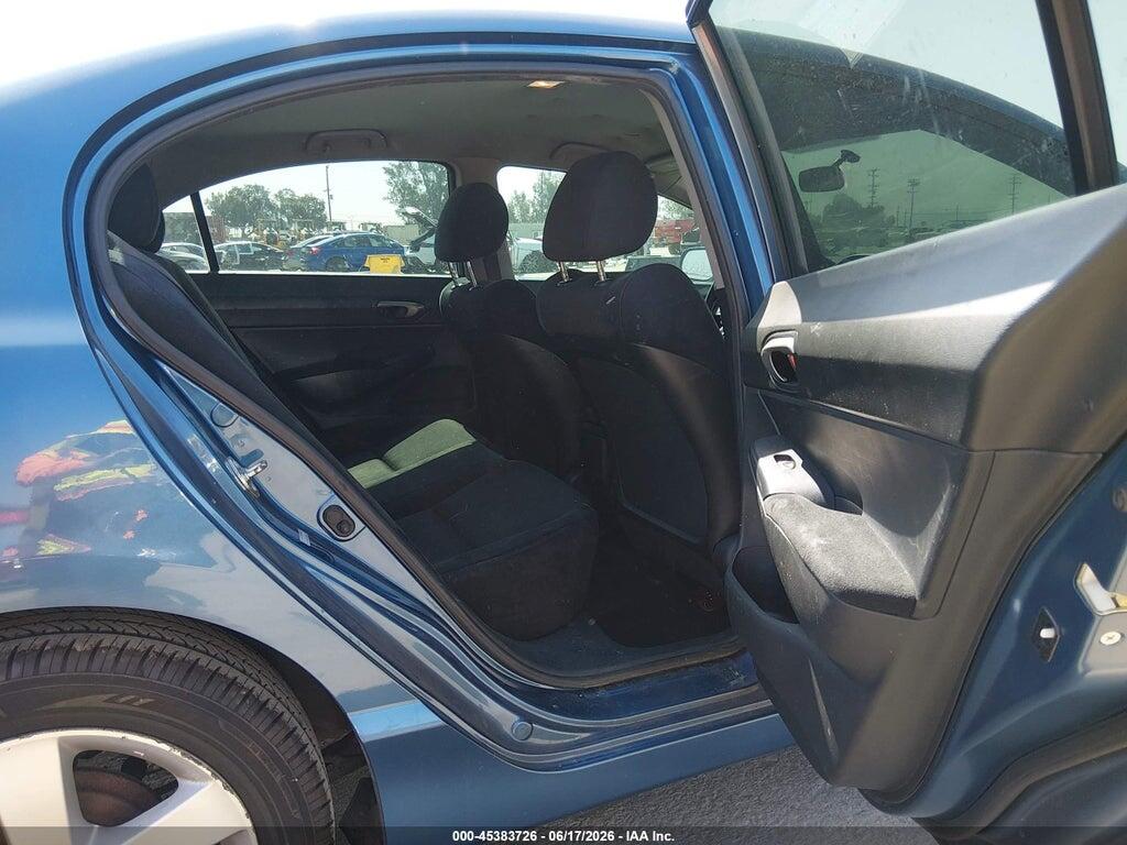 19XFA16619E012834 2009 HONDA CIVIC photo no. 8