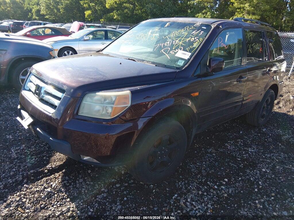 5FNYF18508B053821 2008 HONDA PILOT photo no. 2