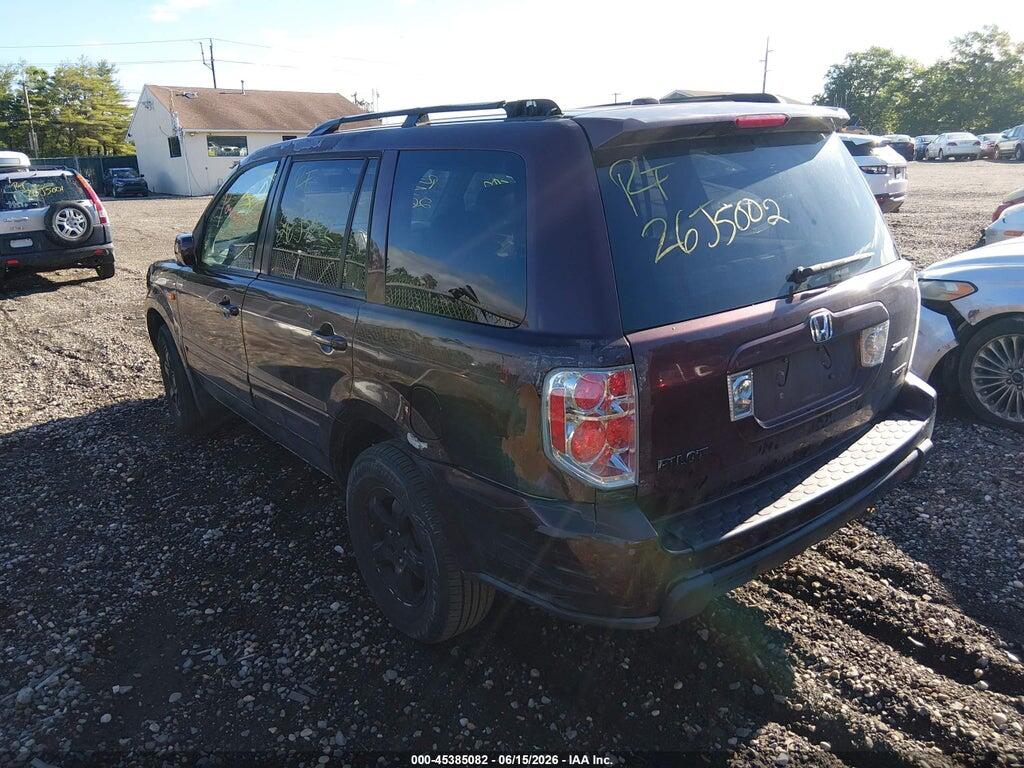 5FNYF18508B053821 2008 HONDA PILOT photo no. 3