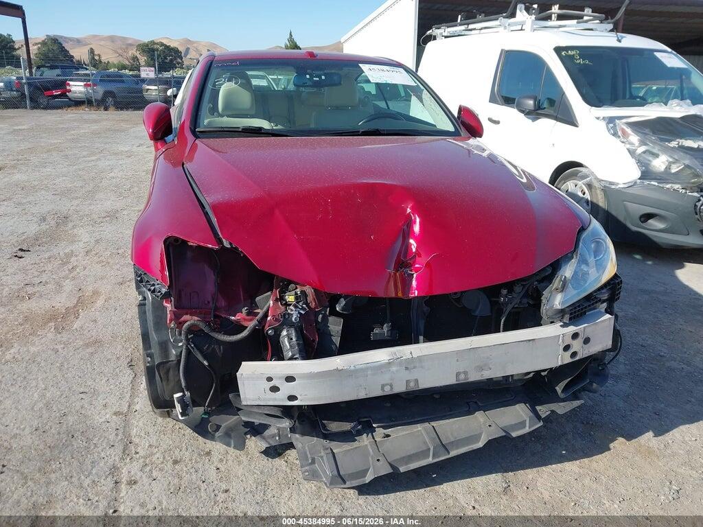 JTHFE2C29A2500862 2010 LEXUS IS 350C photo no. 6