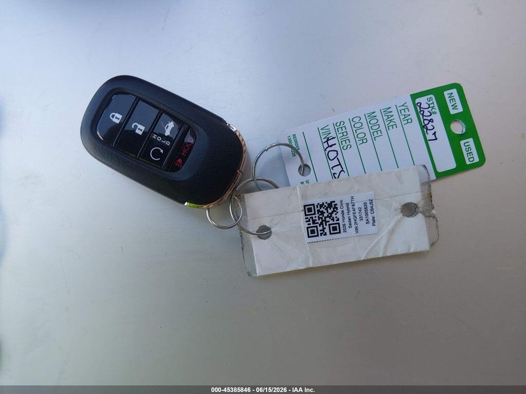2HGFE4F87TH331742 2026 HONDA CIVIC HYBRID photo no. 11