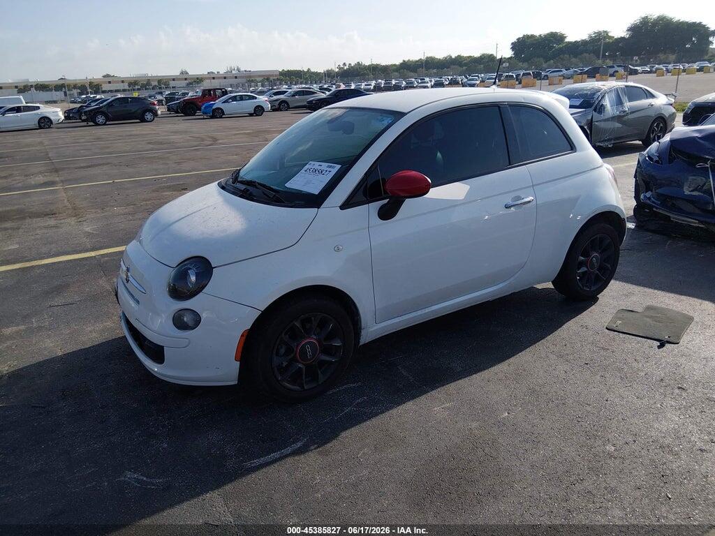 3C3CFFARXGT217925 2016 FIAT 500 photo no. 2