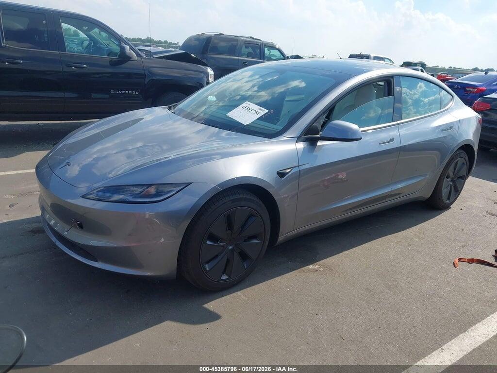 5YJ3E1EA3TF154536 2026 TESLA MODEL 3 photo no. 2