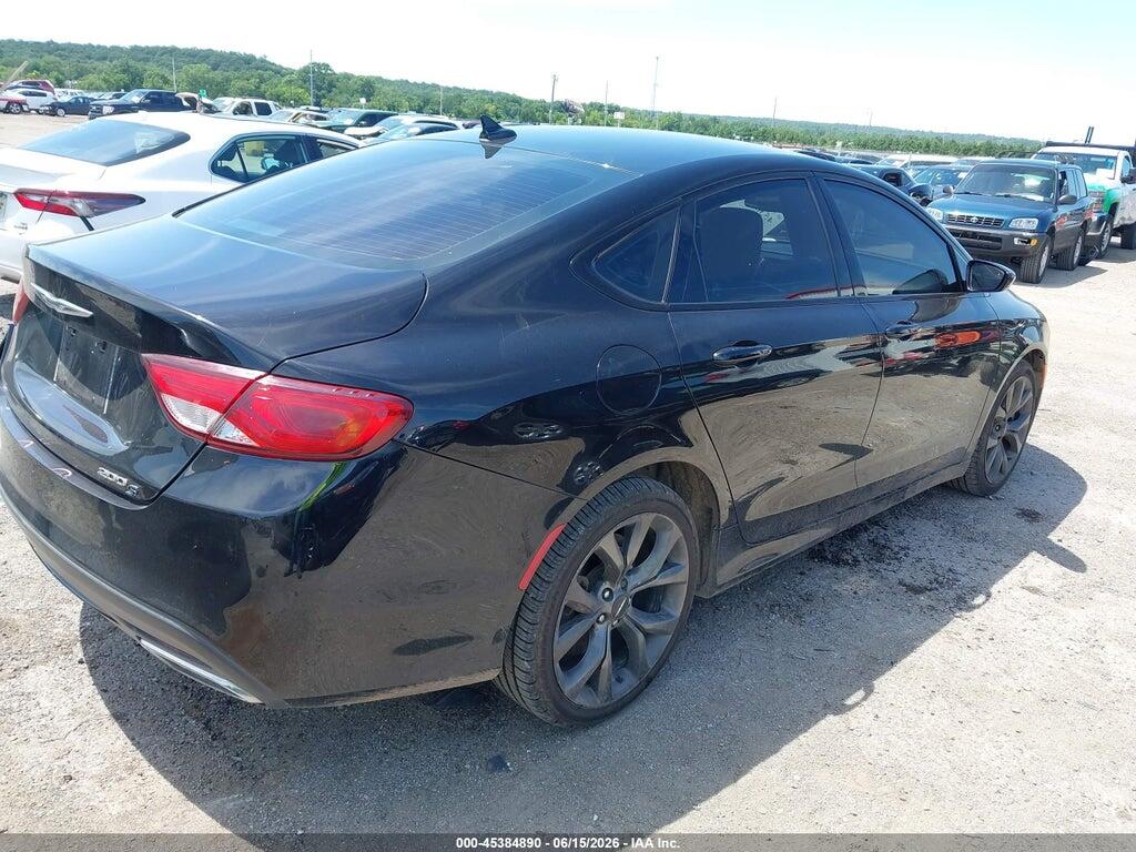 1C3CCCBG3FN672392 2015 CHRYSLER 200 photo no. 4