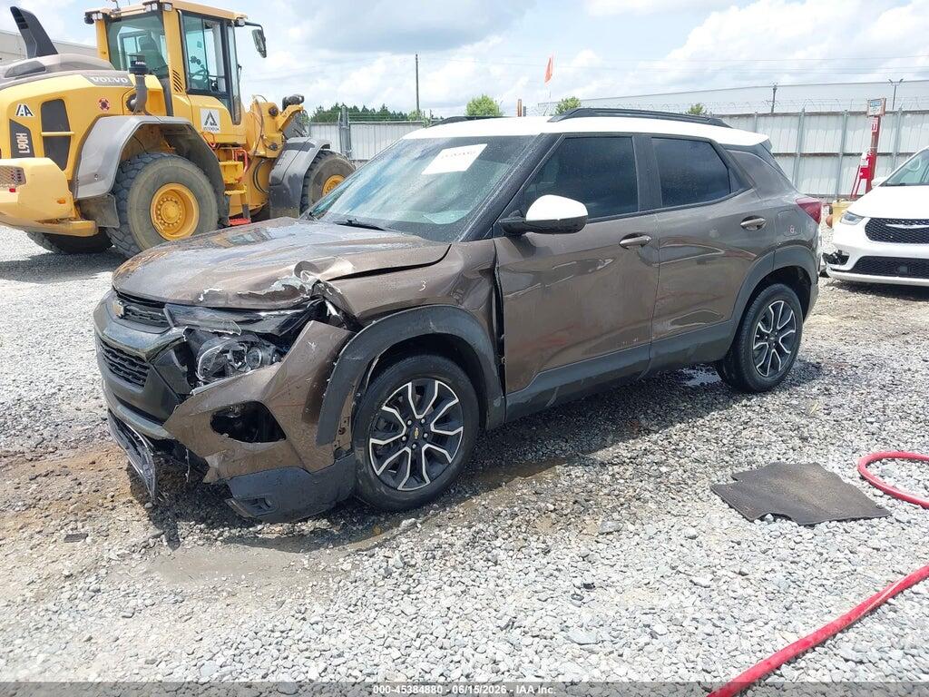 KL79MVSL7NB067896 2022 CHEVROLET TRAILBLAZER photo no. 2