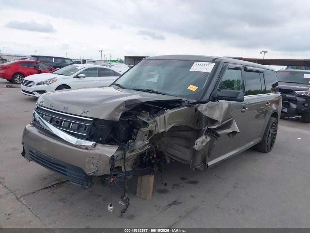 2FMGK5C87DBD28667 2013 FORD FLEX photo no. 2