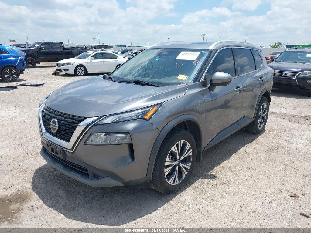 5N1AT3BA7MC672205 2021 NISSAN ROGUE photo no. 2