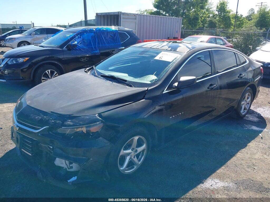 1G1ZB5ST6GF351663 2016 CHEVROLET MALIBU photo no. 2