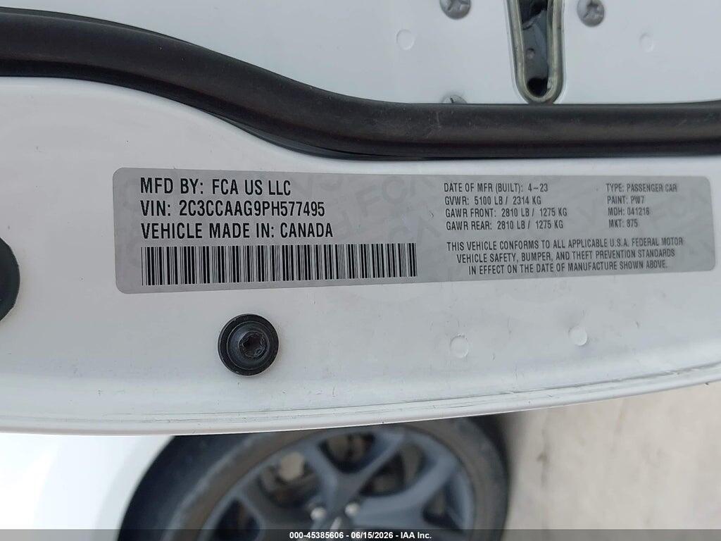 2C3CCAAG9PH577495 2023 CHRYSLER 300 photo no. 9