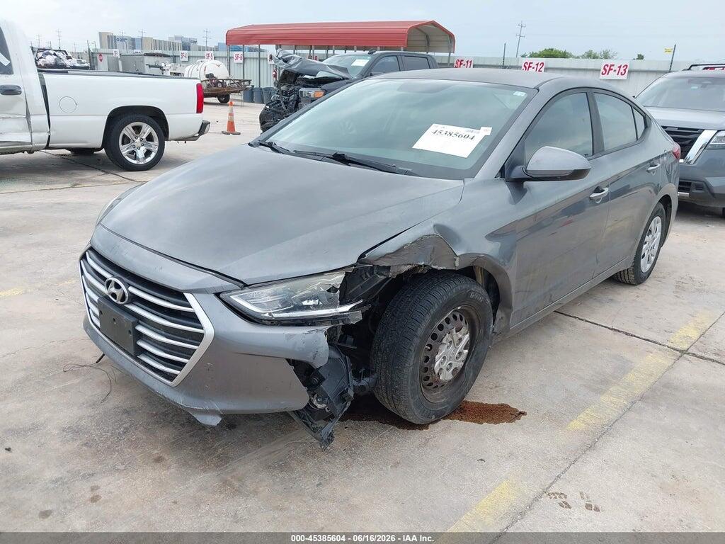 5NPD74LF2JH398482 2018 HYUNDAI ELANTRA photo no. 2