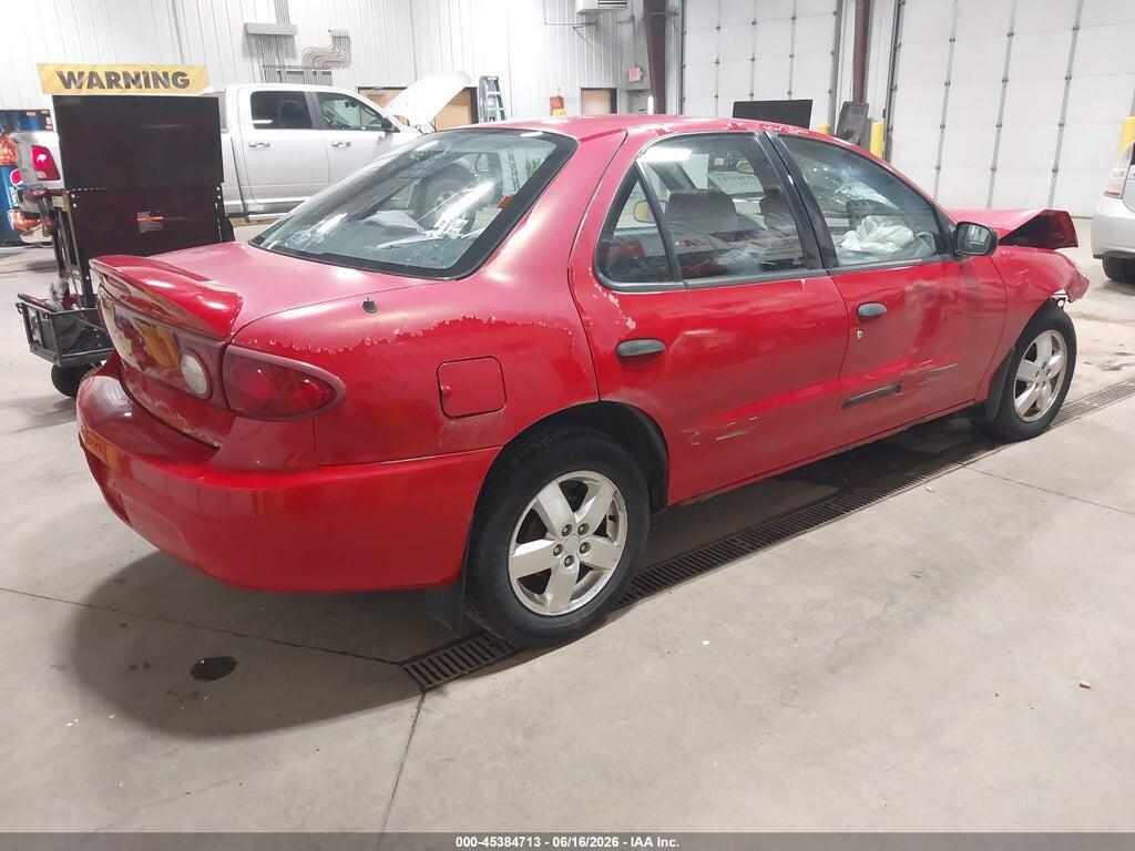 1G1JF52F647252147 2004 CHEVROLET CAVALIER photo no. 4