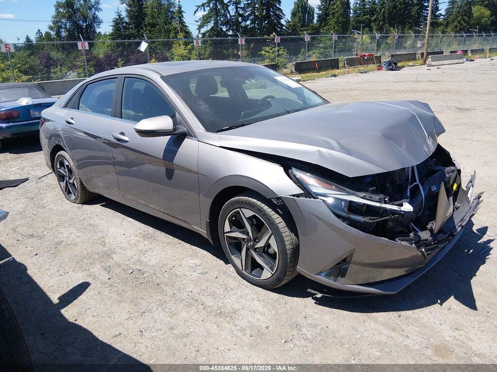 KMHLN4AJ8NU021963 2022 HYUNDAI ELANTRA HYBRID photo no. 1